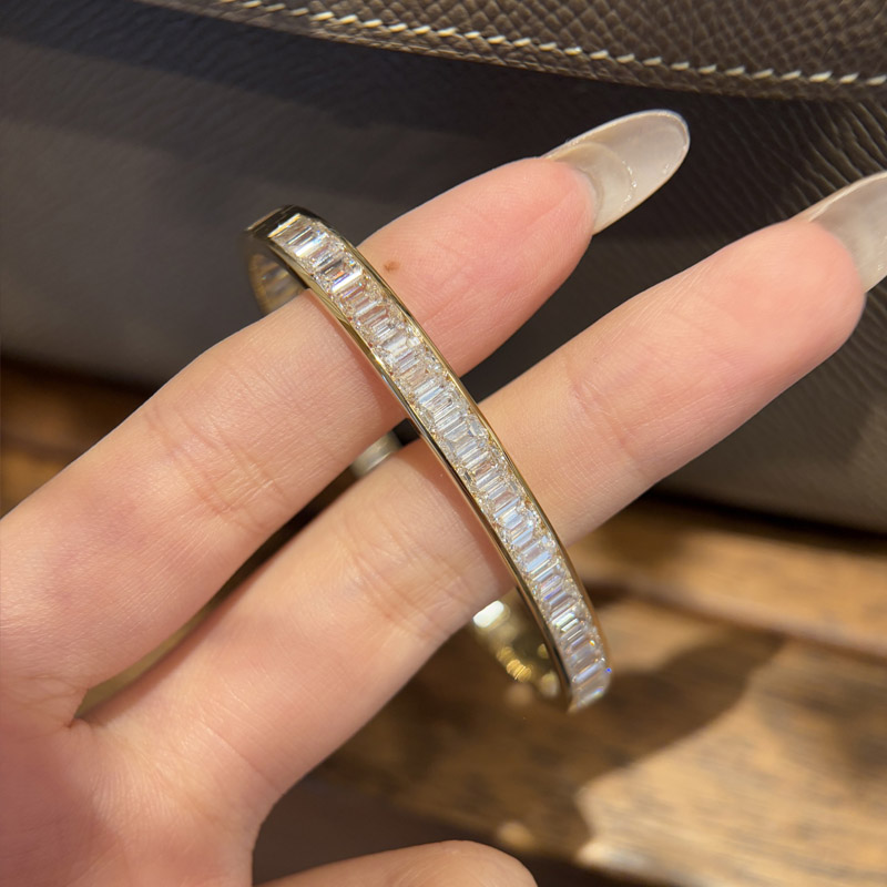 VANTYRE lab grown diamond bangle bracelet or bangle.