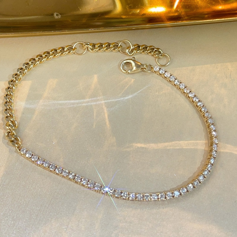VANTYRE lab grown diamond bracelet or bangle.