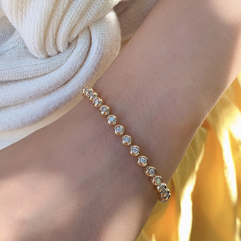 VANTYRE lab grown diamond bracelet or bangle.