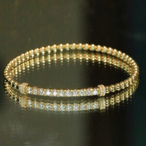 VANTYRE lab grown diamond bracelet or bangle.