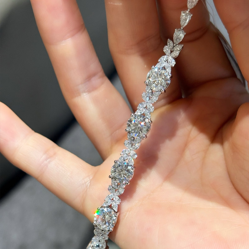 VANTYRE lab grown diamond bracelet or bangle.