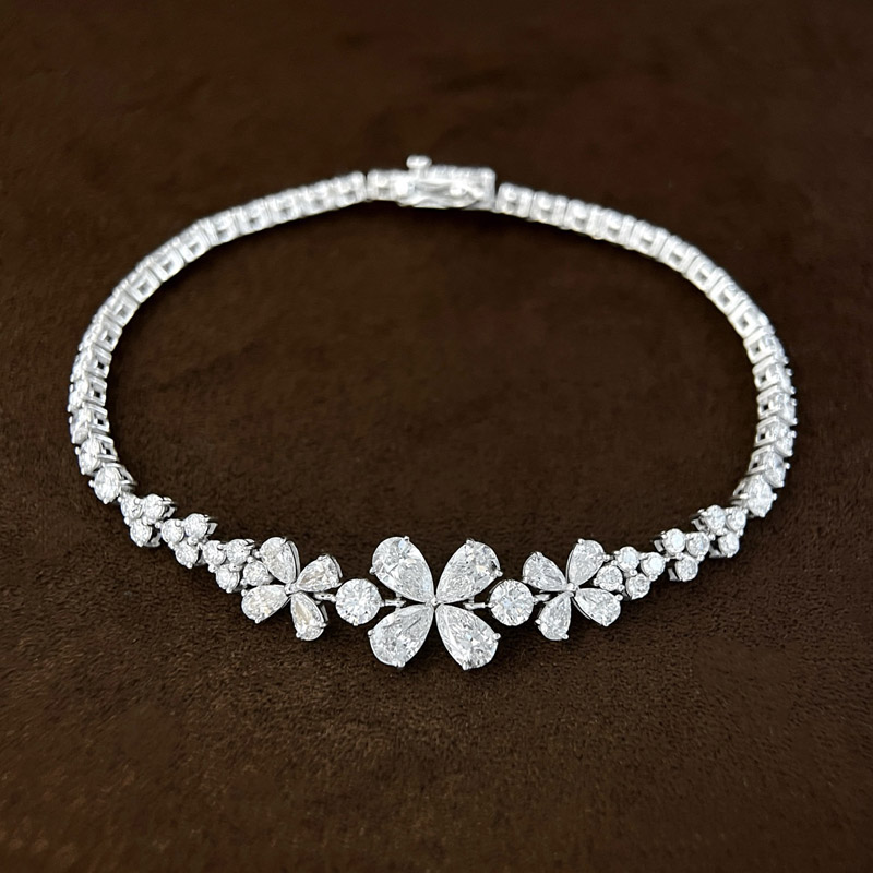 VANTYRE lab grown diamond bracelet or bangle.