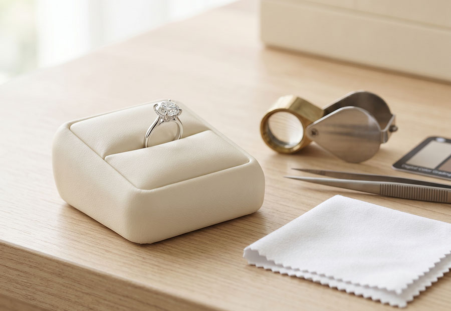 Jewelry craftsmanship and quality inspection
