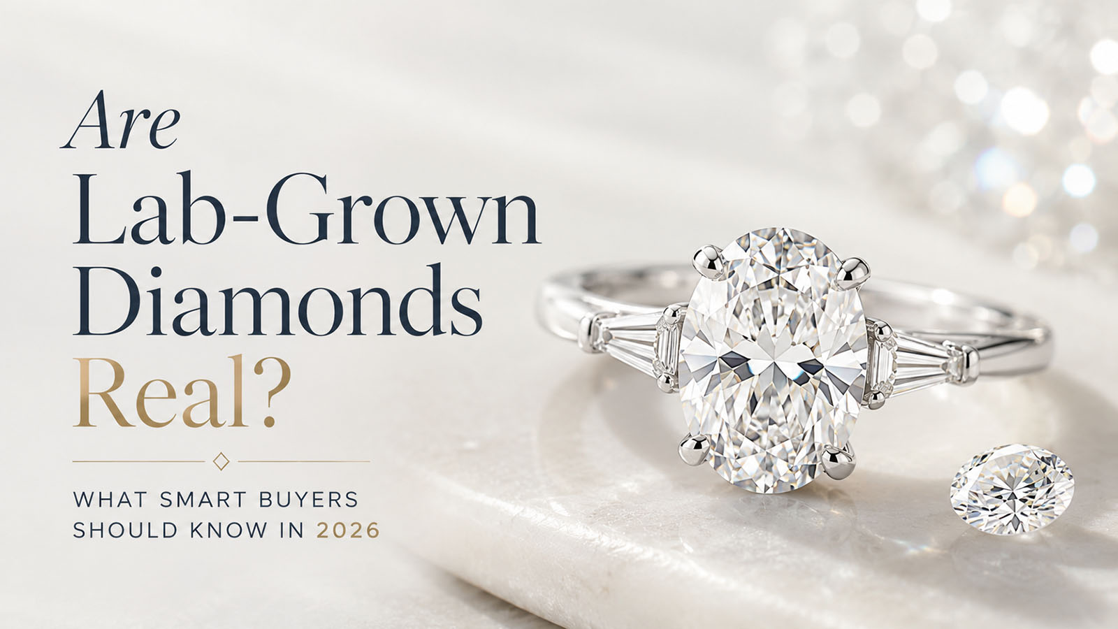 VANTYRE IGI certified lab grown diamond.