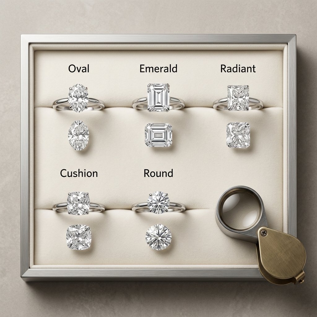 Diamond shape buying checklist.
