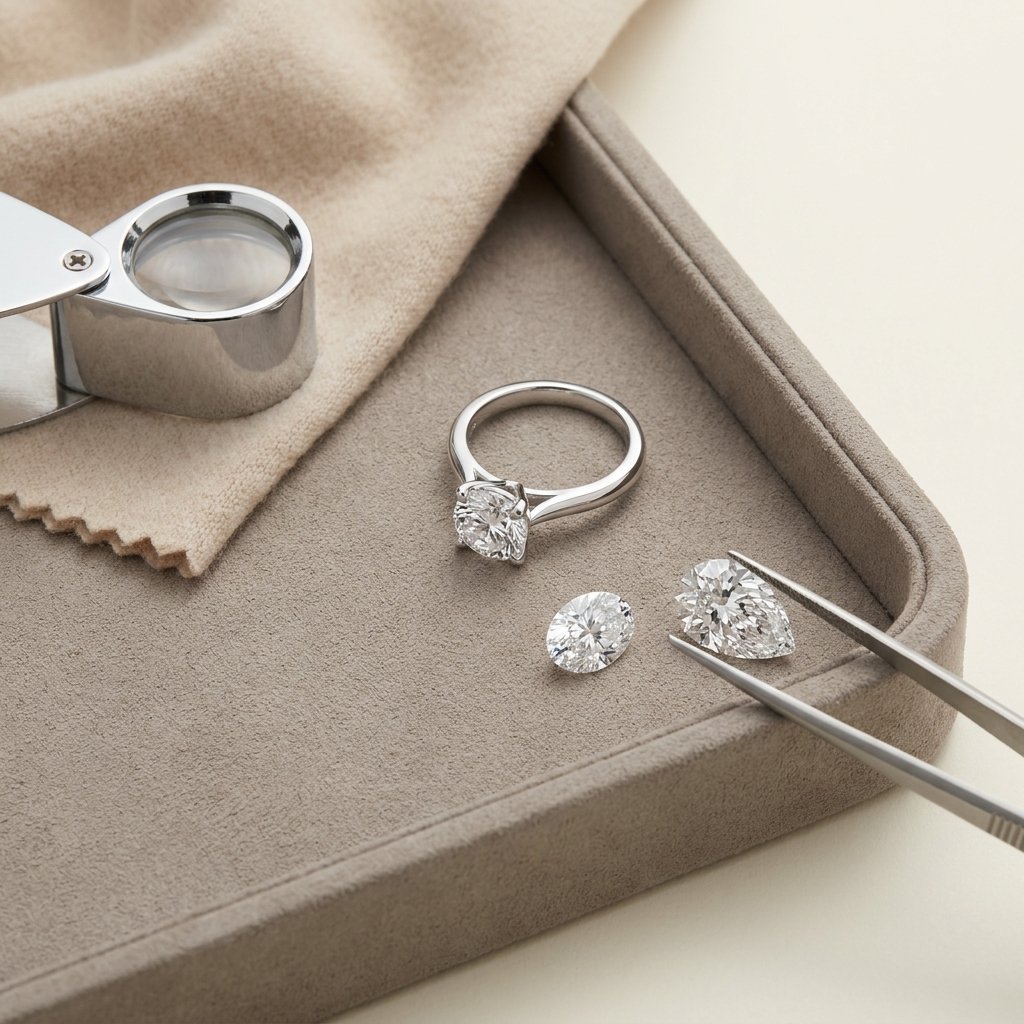 Diamond size buying checklist.