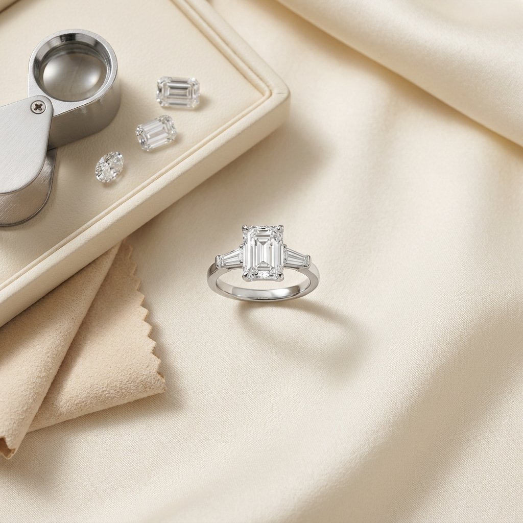 Emerald cut buying checklist.