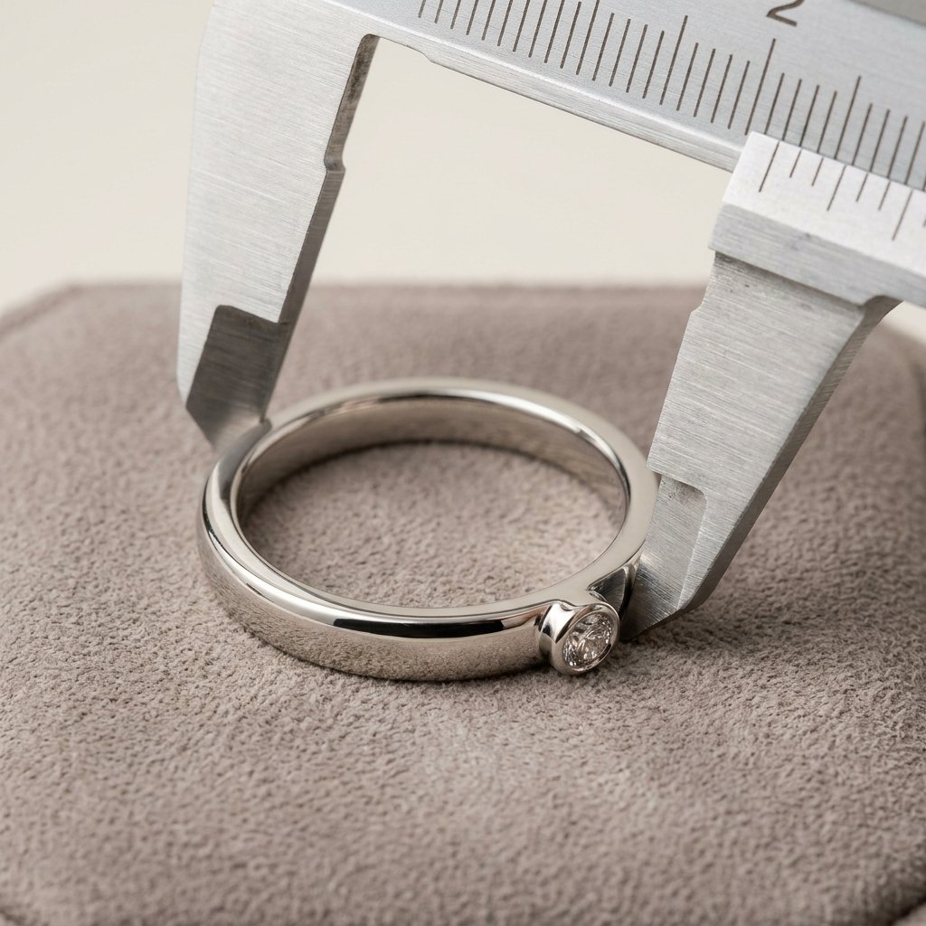 Ring measurement method detail.