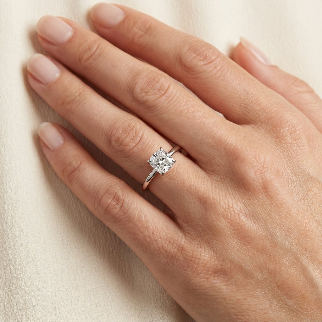 Ring fit on hand lifestyle.