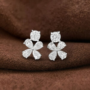 VANTYRE lab grown diamond earrings.