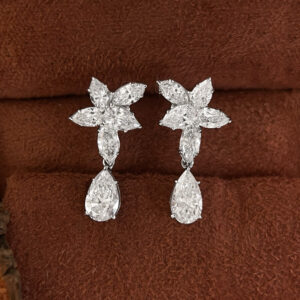 VANTYRE lab grown diamond earrings.