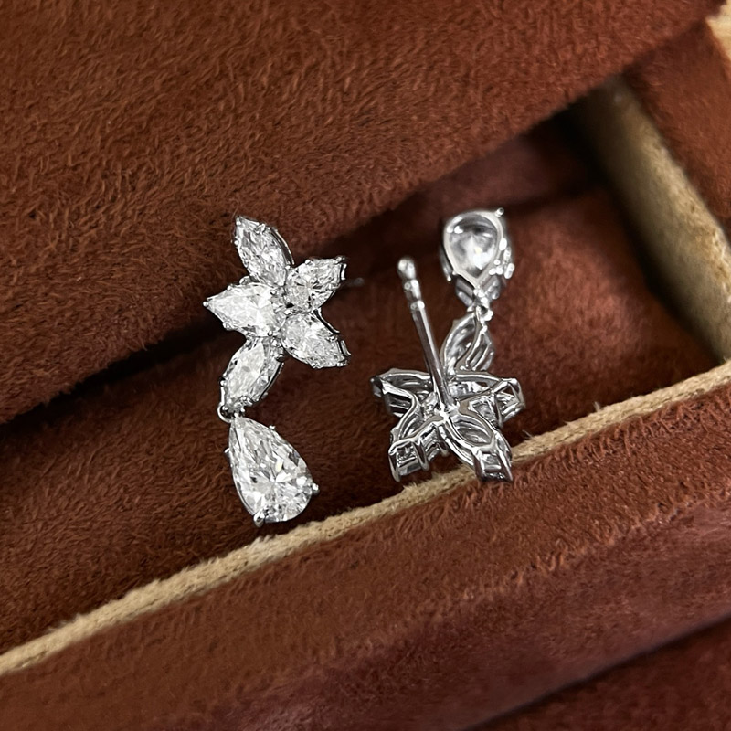 VANTYRE lab grown diamond earrings.