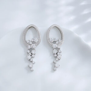 VANTYRE lab grown diamond earrings.