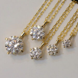 VANTYRE lab grown diamond round necklace or pendant.