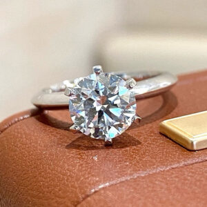 VANTYRE Labgrowndiamond Round Halo Ring